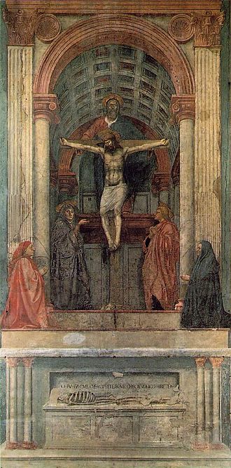 Masaccio - La Sainte Trinité