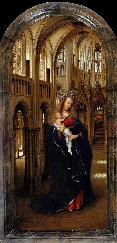 Jan van Eyck - Marie dans l'Eglise (1438-1440)