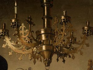 Van Eyck - Bougie brûle à droite
