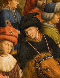 Autoportrait Van Eyck - l'agneau mystique