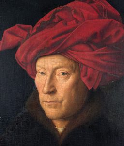 Van Eyck - l'homme au turban rouge